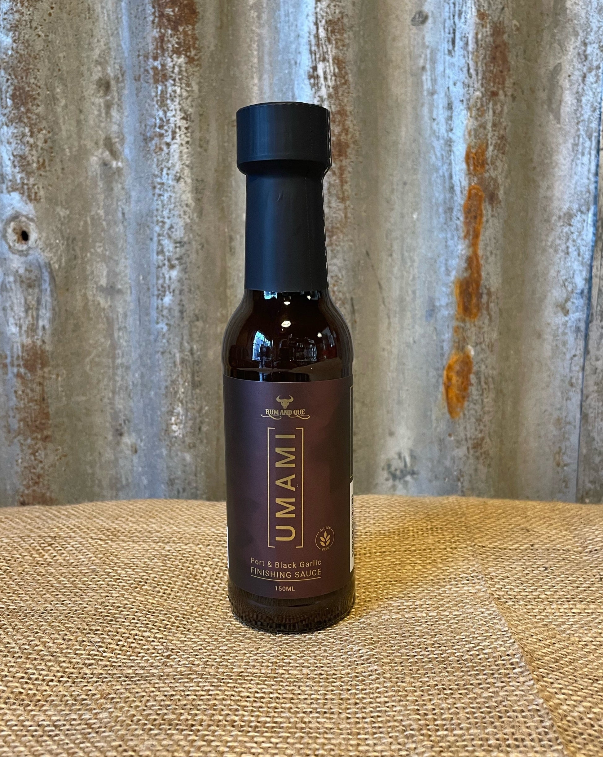 Rum and Que Umami - Port and Black Garlic Finishing Sauce 150ml