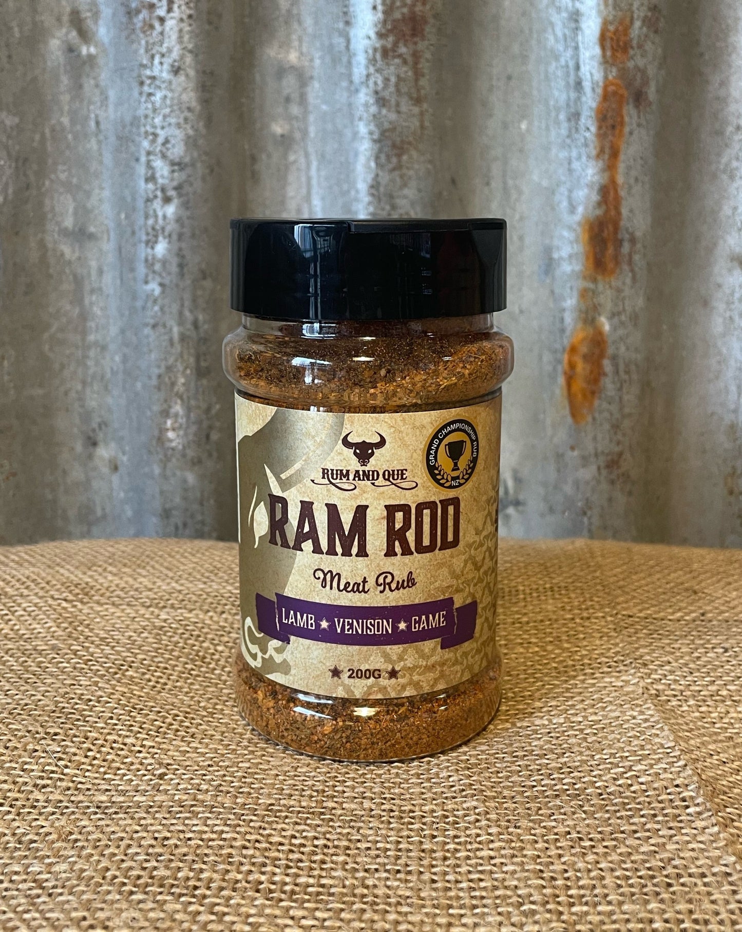 Rum and Que Ram Rod - Shaker 200g