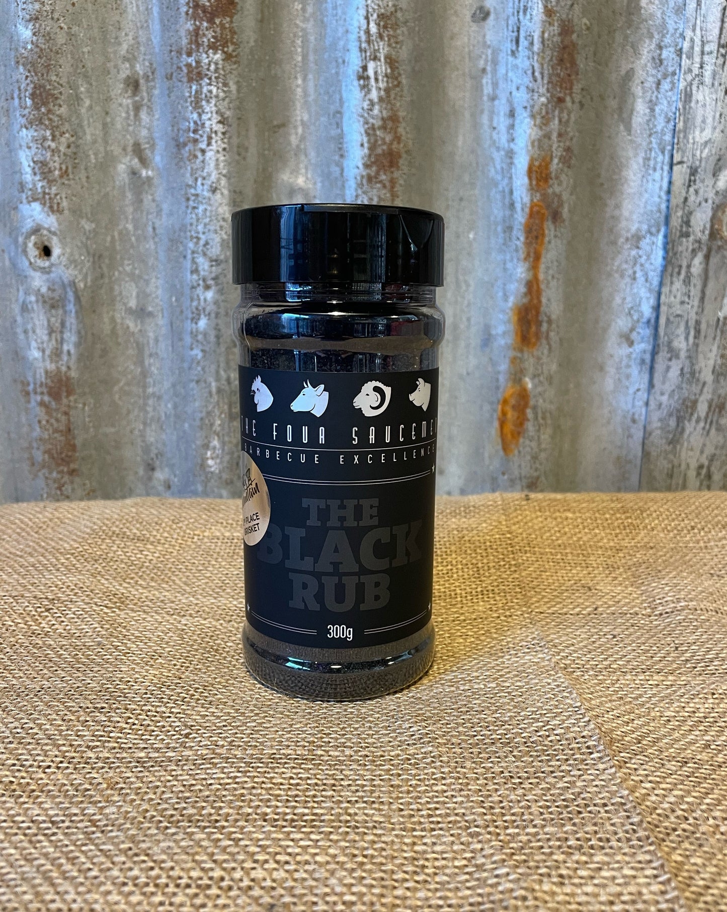 The Four Saucemen - The Black Rub 300g