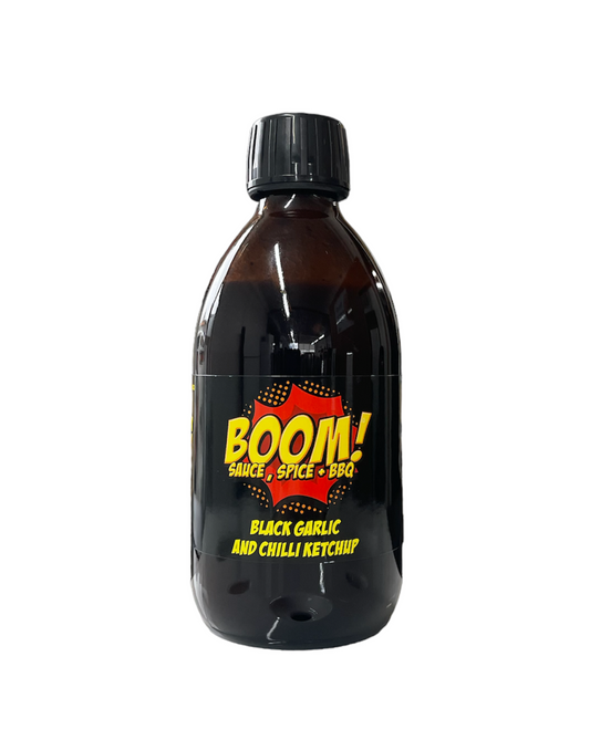 Boom! Black Garlic and Chilli Ketchup
