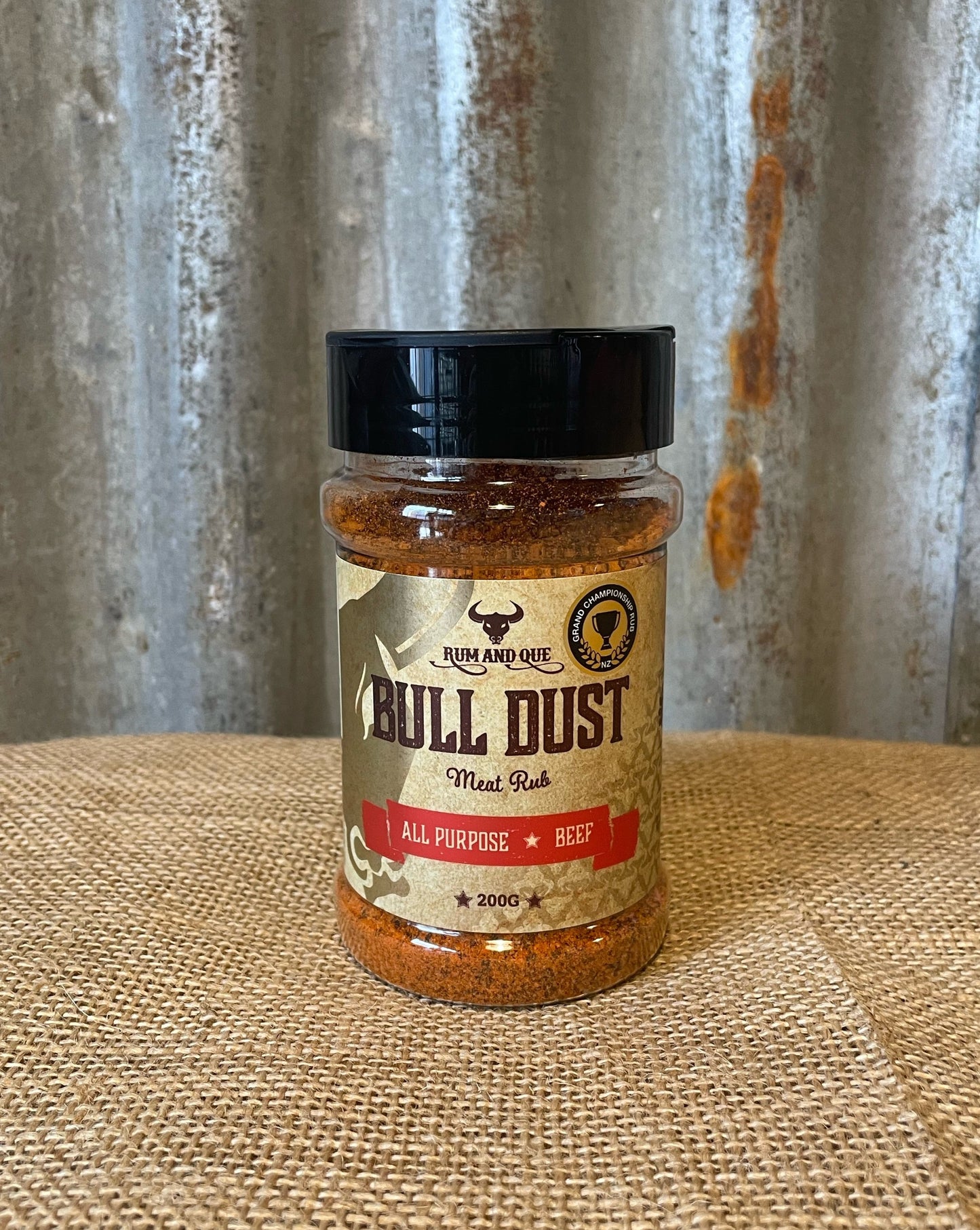 Rum and Que Bull Dust - Shaker 200g