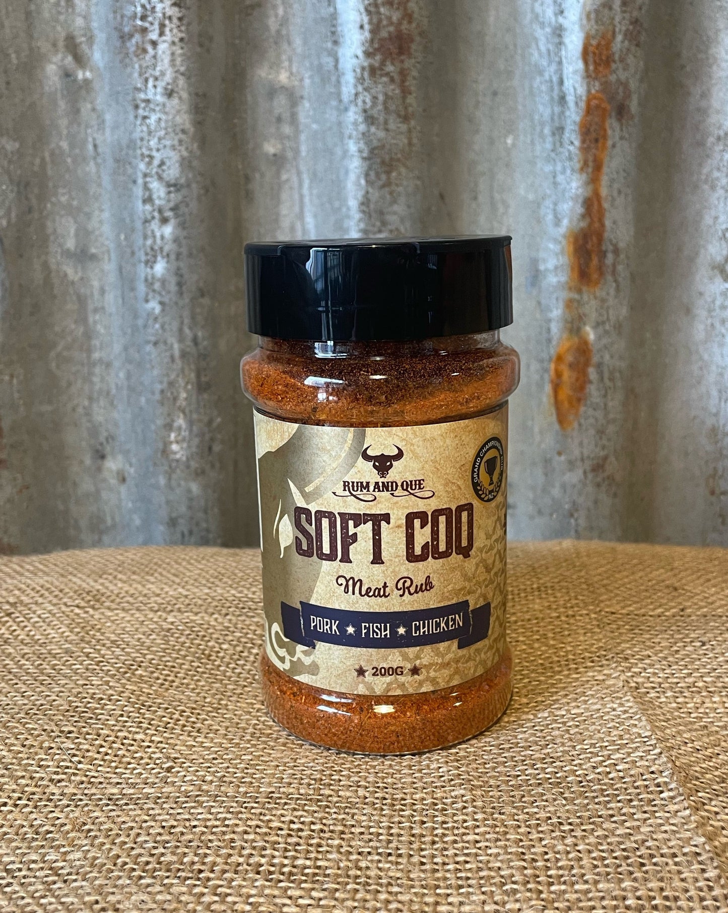 Rum and Que Soft Coq - Shaker 200g