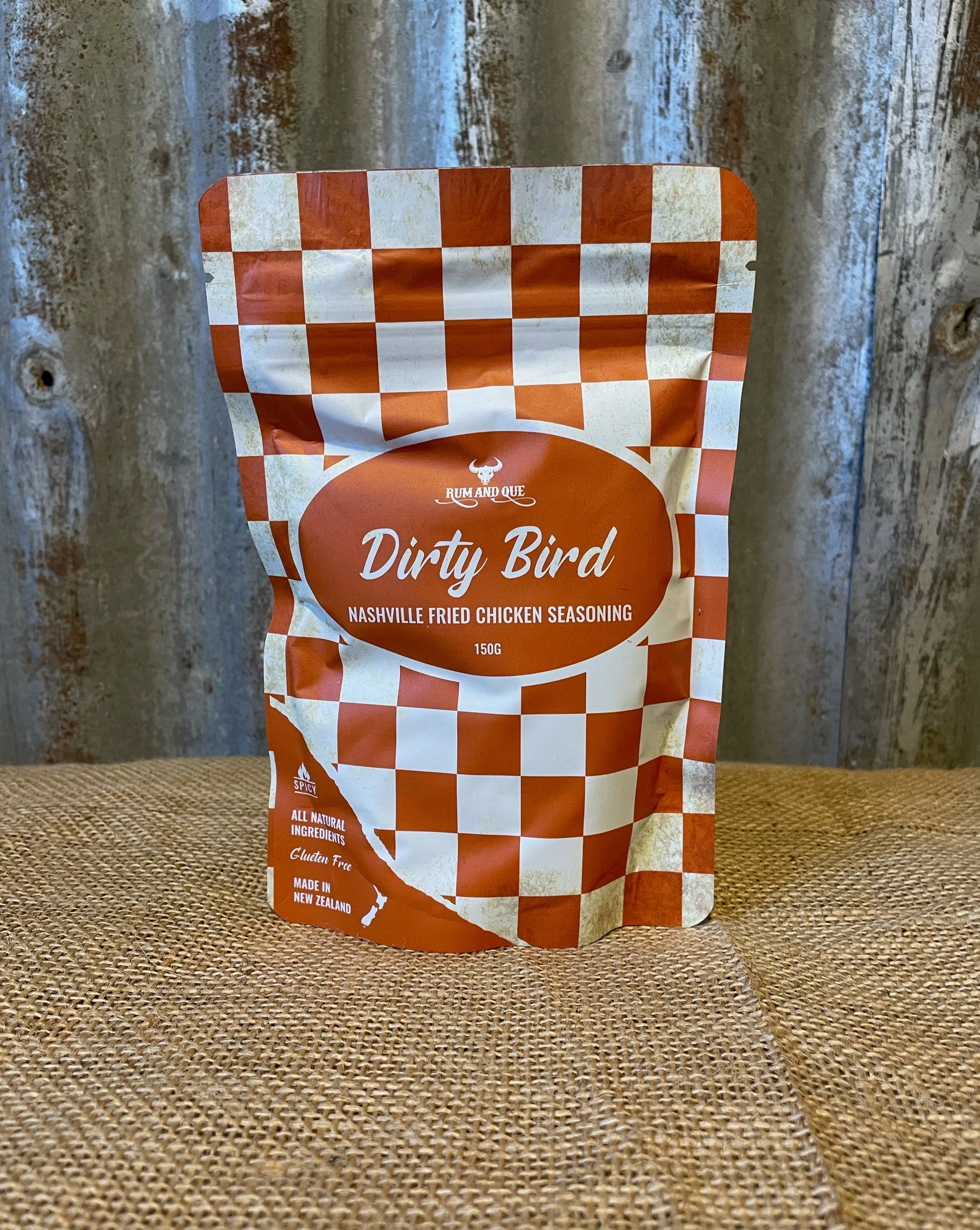 Rum and Que Dirty Bird - Nashville Fried Chicken Seasoning 150g