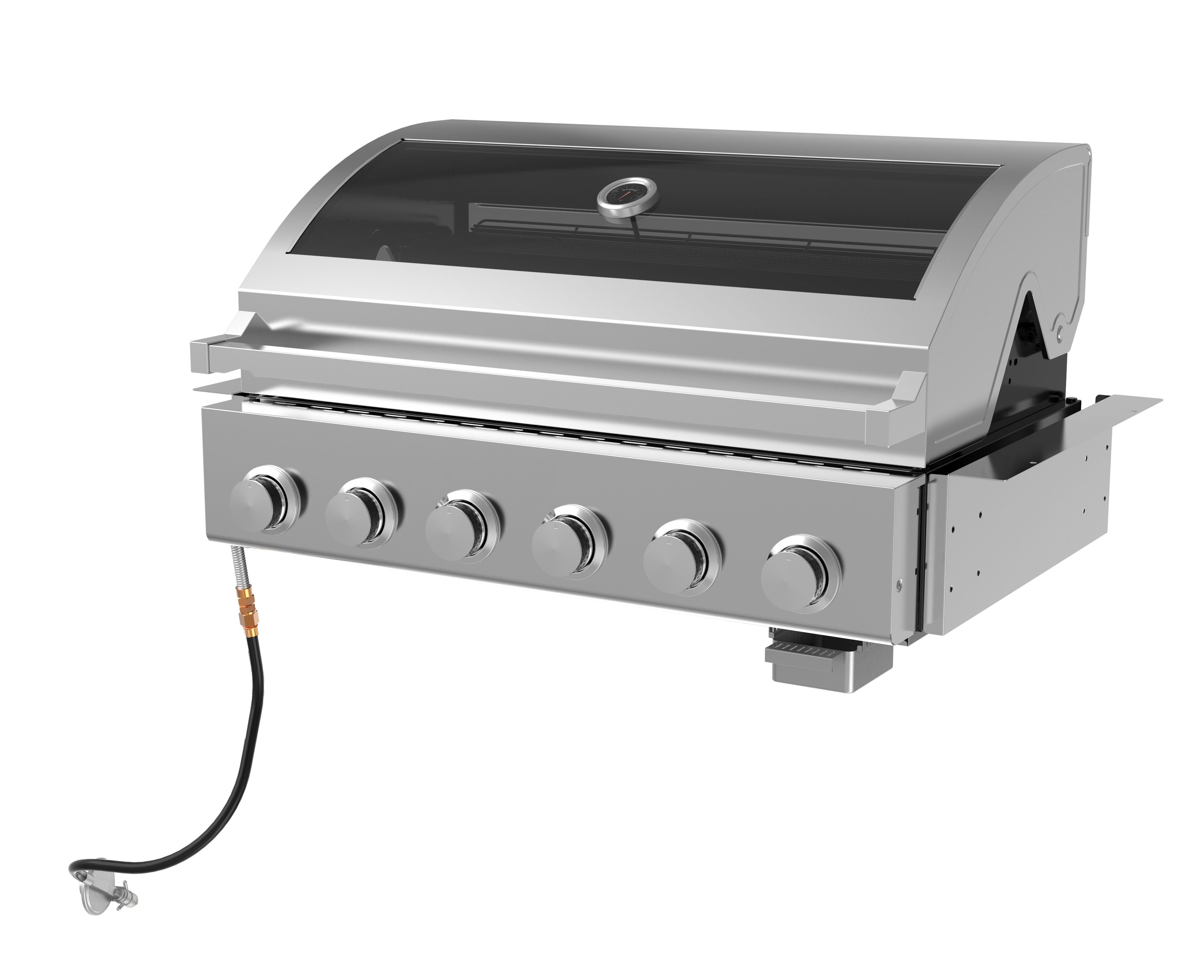 6 burner 2024 gas bbq