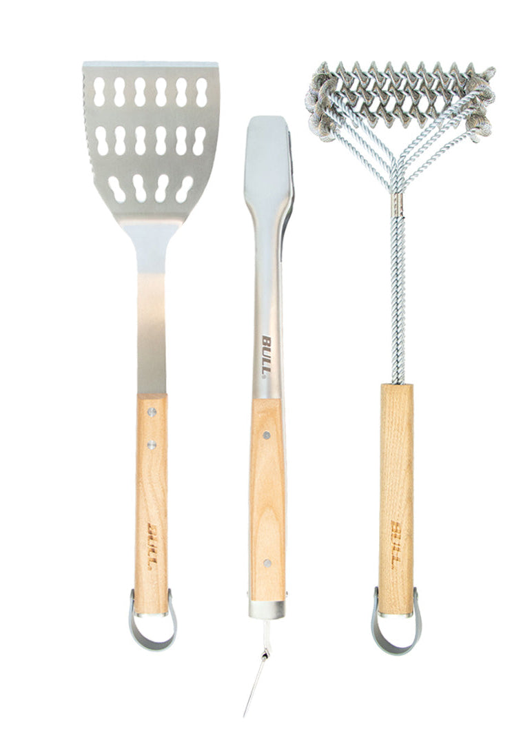 Bull BBQ 3 Piece Tool Set 