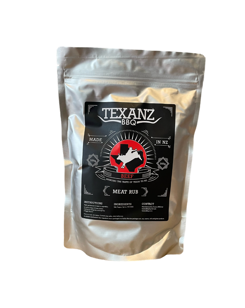 Texanz BBQ - Beef Meat Rub 300g