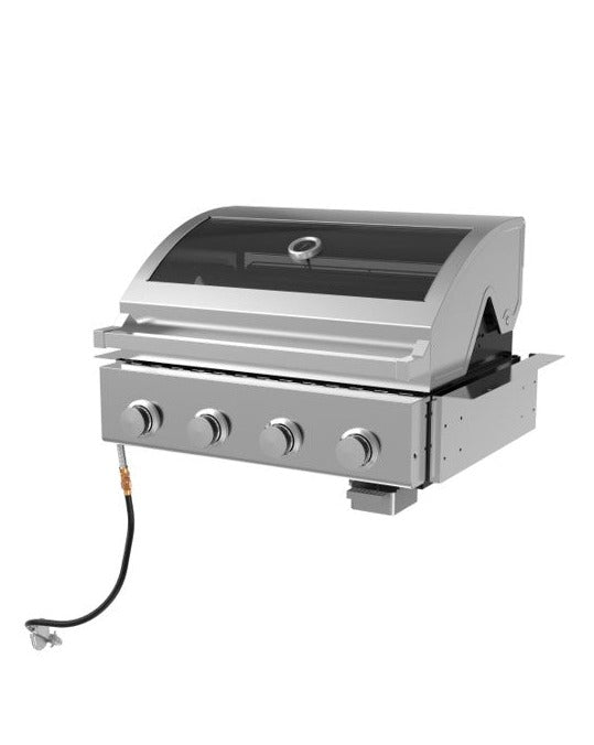 Alfresco Build-In 6-Burner Stainless Steel Gas BBQ