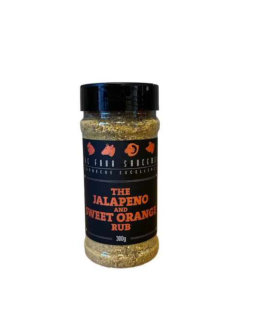 The Four Saucemen - The Jalapeno and Sweet Orange Rub 300g