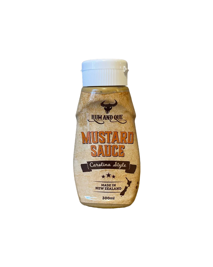 Rum and Que Mustard Sauce - Carolina Style 300ml