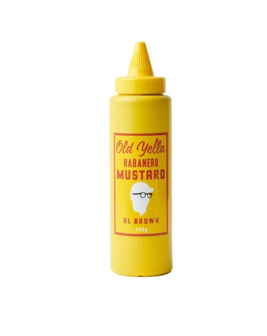 Al Brown - Old Yella Habanero Mustard