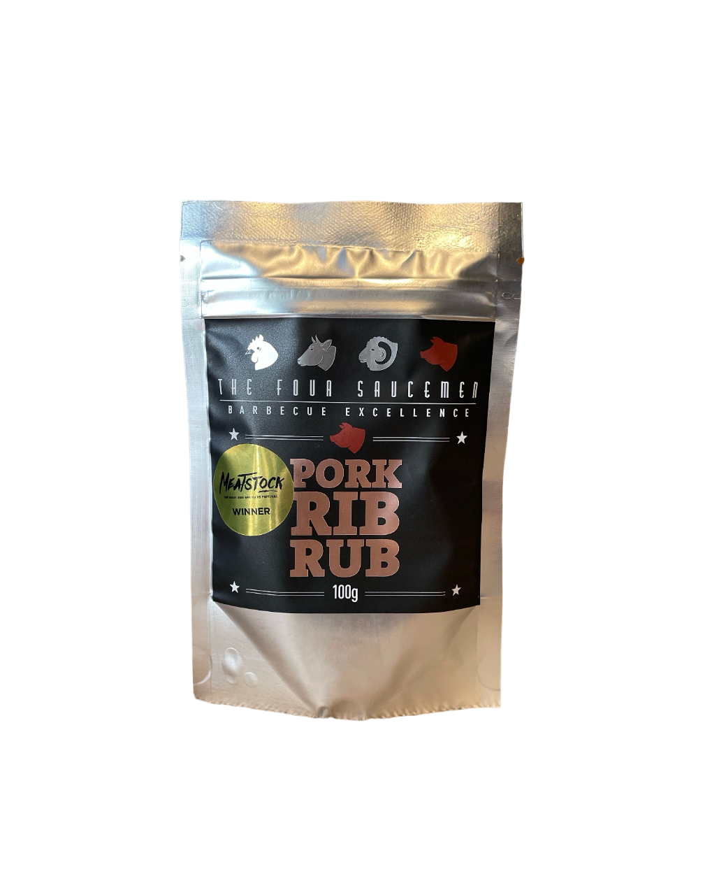 The Four Saucemen - Pork Rib Rub 100g