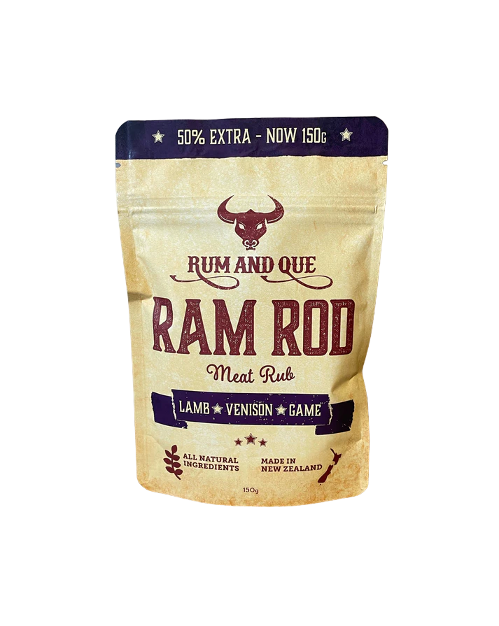 Rum and Que Ram Rod - Pouch 150g