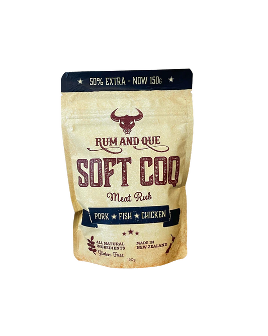 Rum and Que Soft Coq - Pouch 150g
