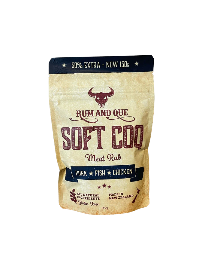 Rum and Que Soft Coq - Pouch 150g
