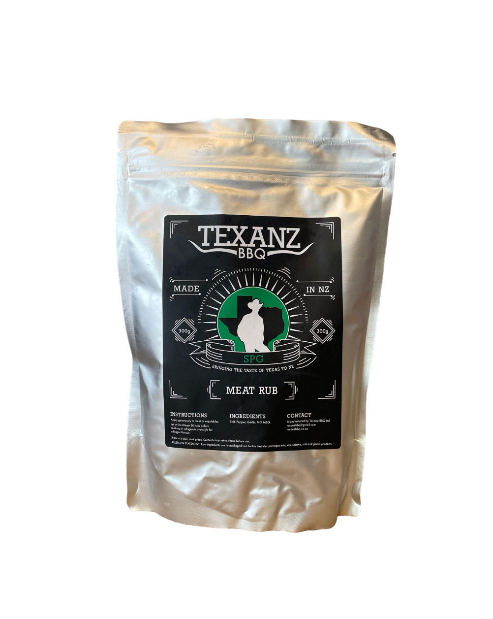 Texanz BBQ - SPG Meat Rub 300g