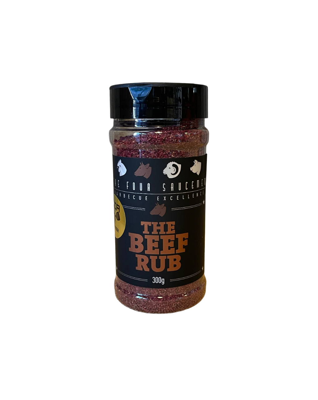 The Four Saucemen - The Beef Rub Shaker 300g