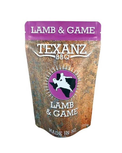Texanz BBQ - Lamb & Game Rub 125g