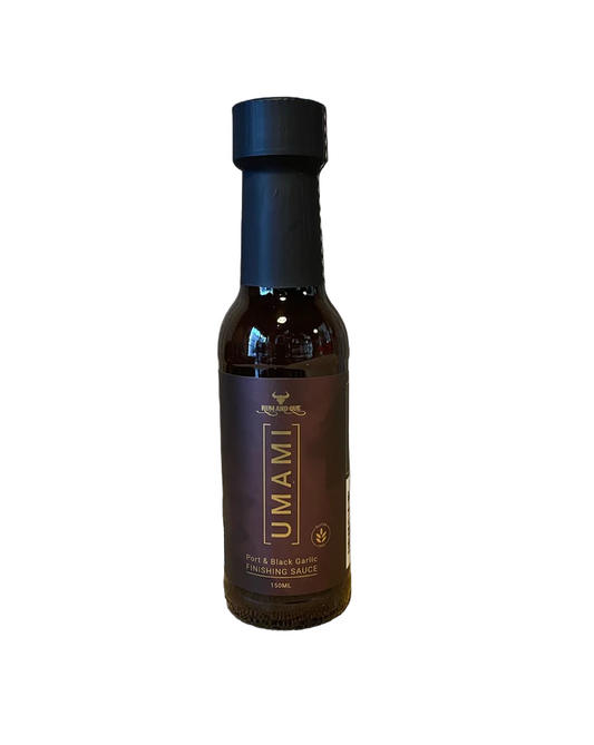 Rum and Que Umami - Port and Black Garlic Finishing Sauce 150ml