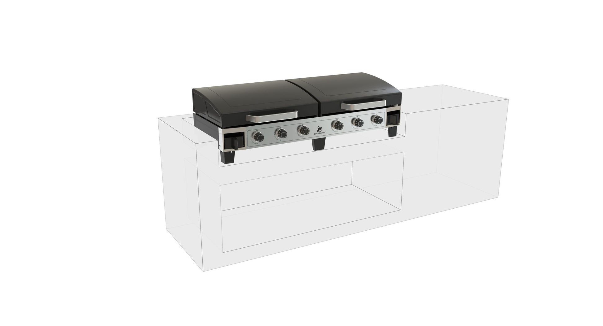 Beefmaster 6Burner Griddle BBQ