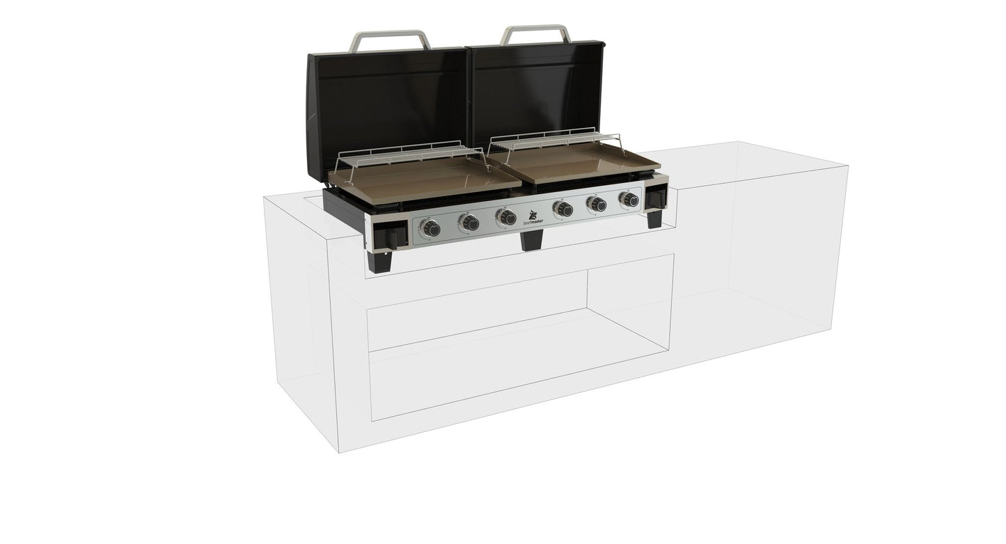 Beefmaster 6Burner Griddle BBQ