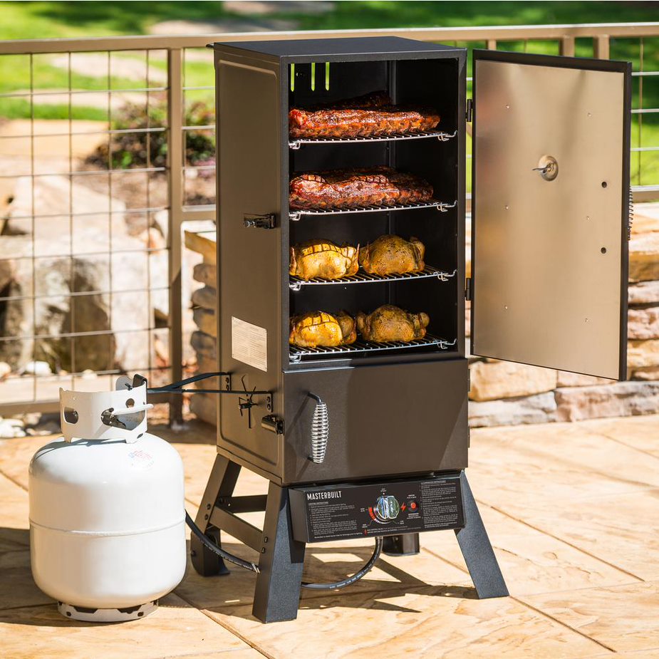 MasterBuilt MDS 230|S Duel Charcoal Gas Smoker