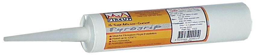 Fireup Pyrogrip Stove and Fireplace Adhesive