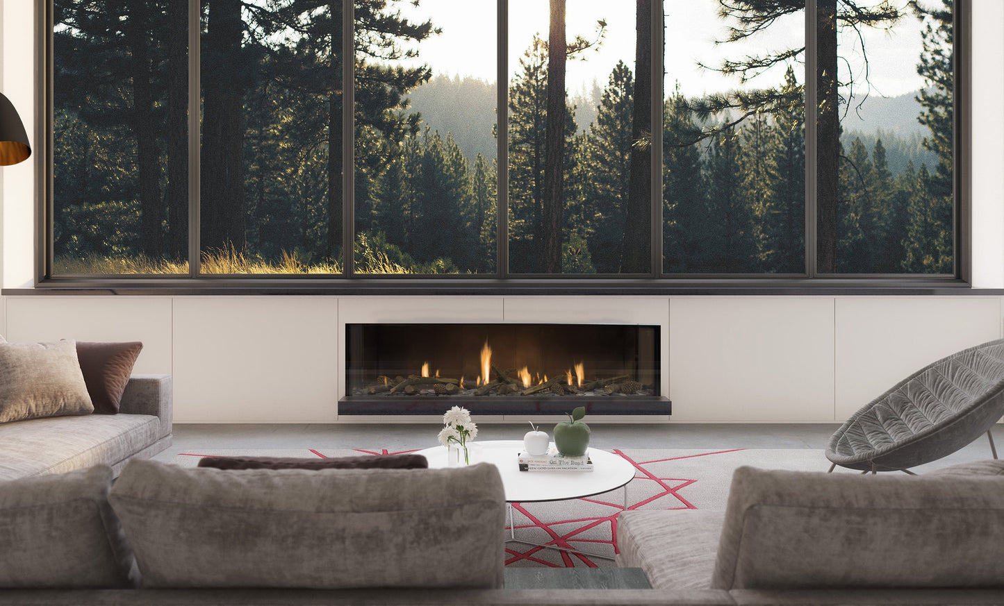 Escea DS1650 Frameless High Output Gas Fire