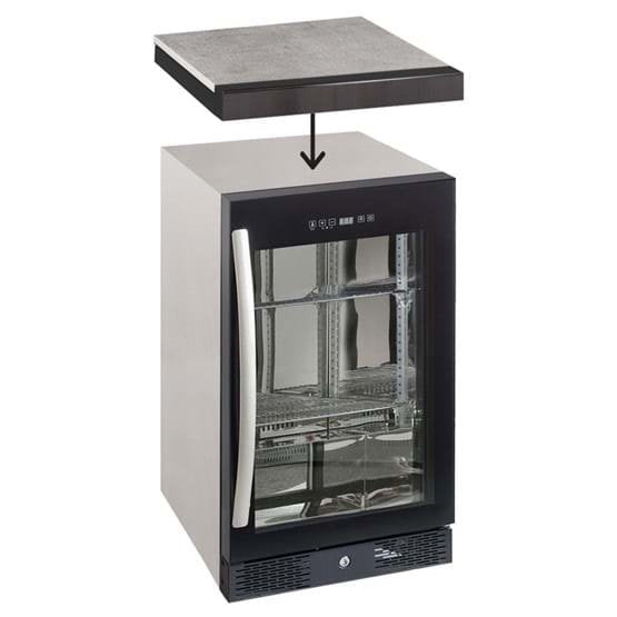 Gasmate Nova Graphite Premium Fridge Top - 1 Door Fridge