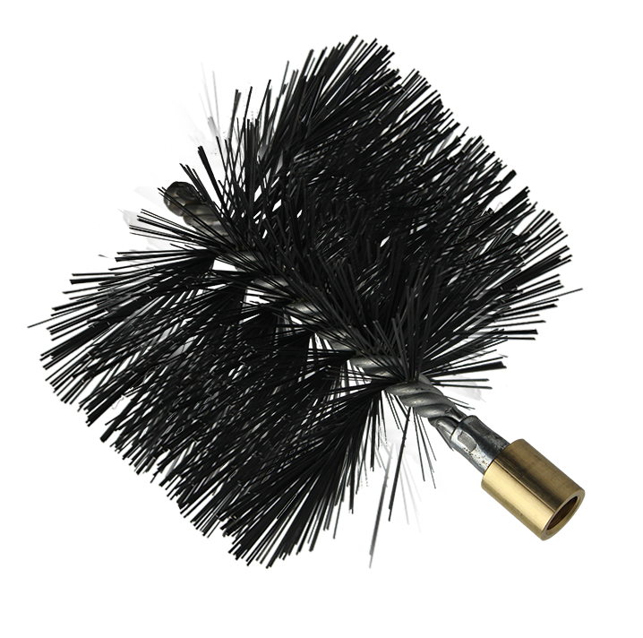 NZ Brush Co - Chimney Sweep Wire Brush (With Fitting)