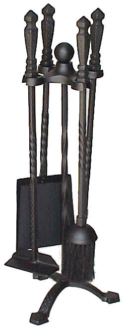 Fireup Cast Iron 4-Piece Firetool Set