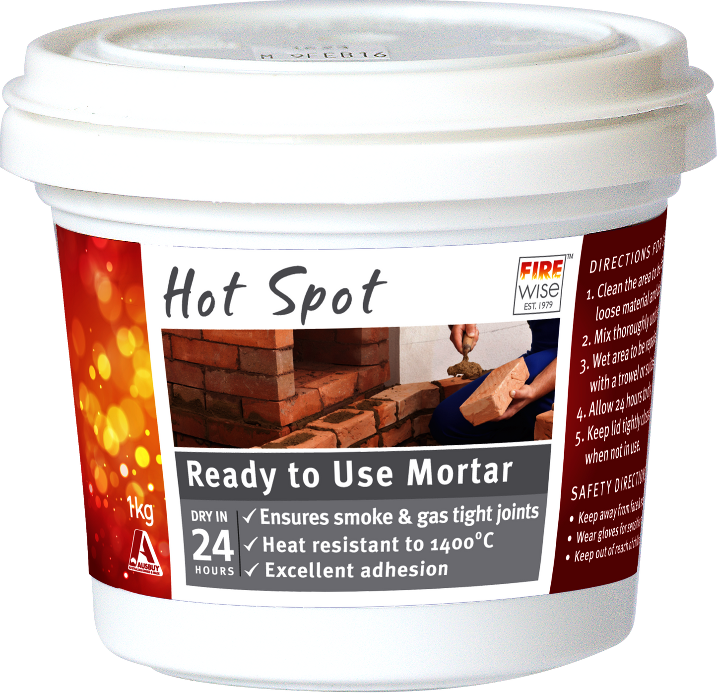 Firewise Hi-Temp Redi-Mortar