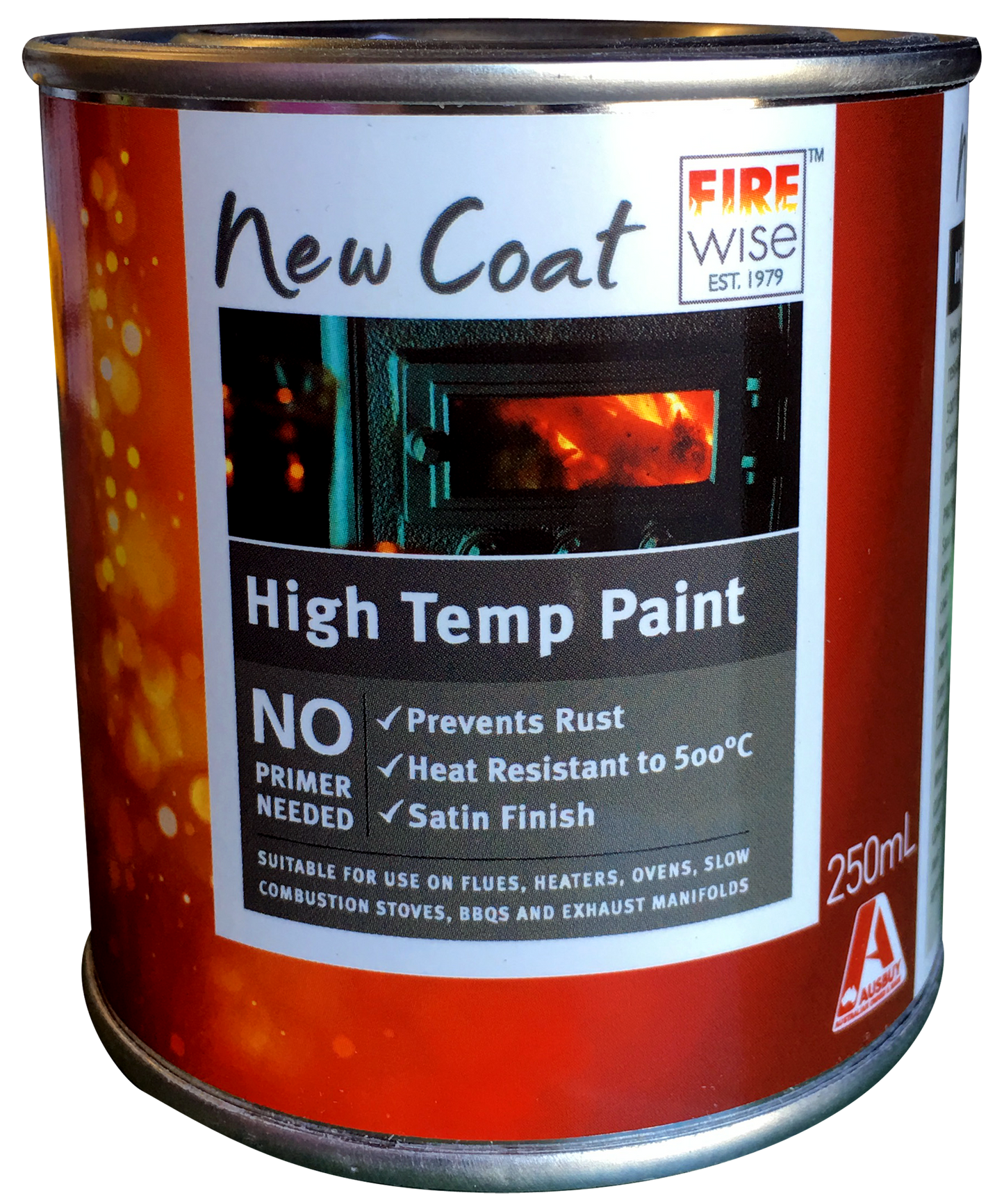 Firewise New Coat High Temp Paint