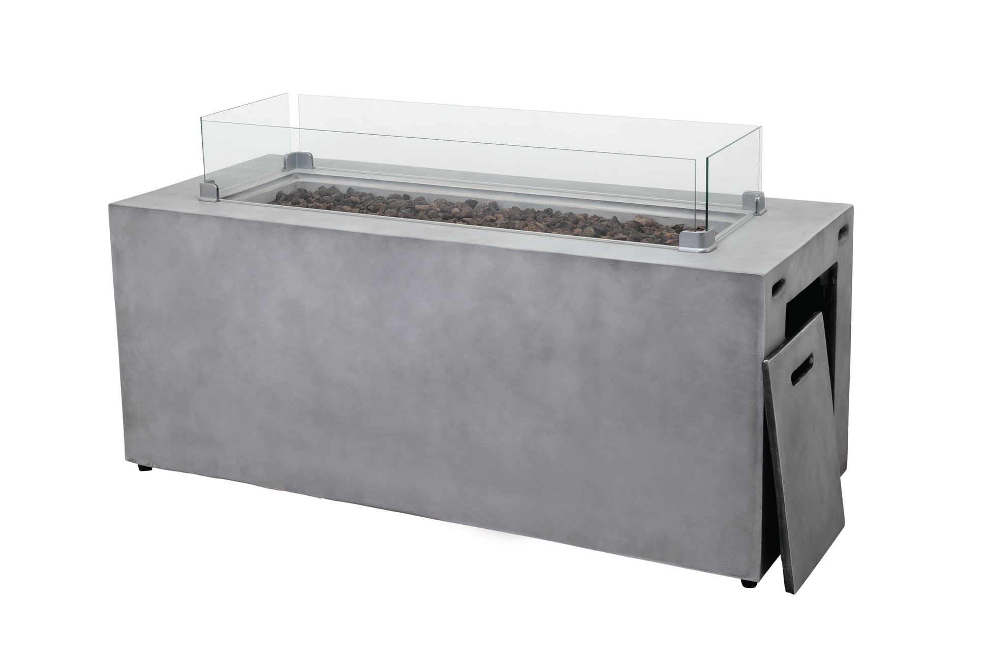 Gasmate Cinder Rectangular Gas Fire Table