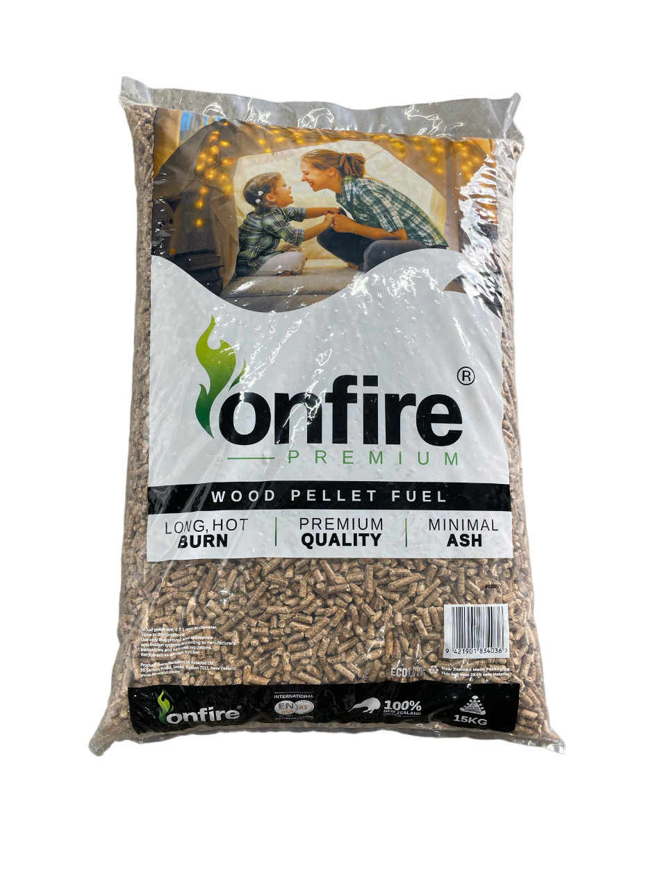 Azwood - On Fire Premium Pellets 15kg