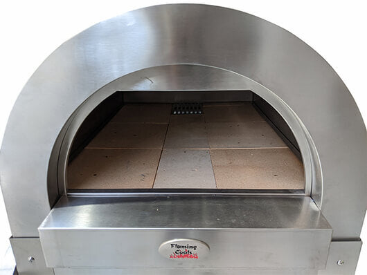 Flaming Coals Wood Fired Pizza Oven