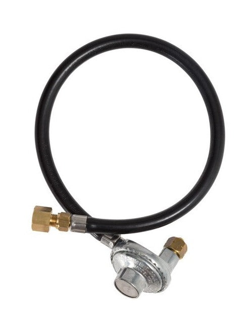 Gasmate 90 Degree Camping LPG Regulator with 600MM Hose - 2KG