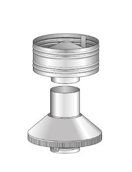 SFP Anti Down Draught Combination Cowls - Stainless Steel