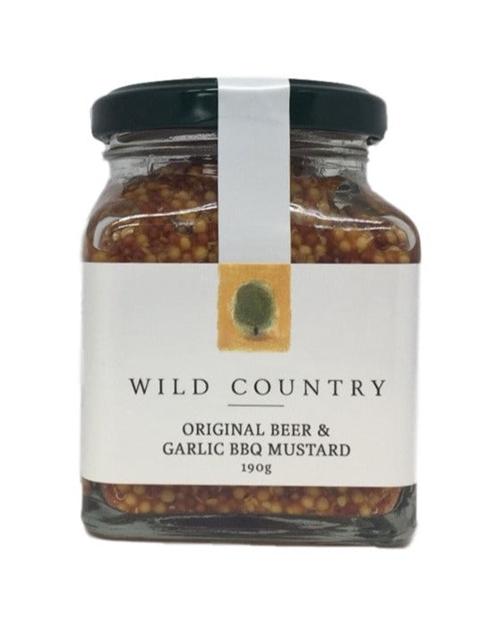 Wild Country - Original Beer and NZ Garlic BBQ Mustard