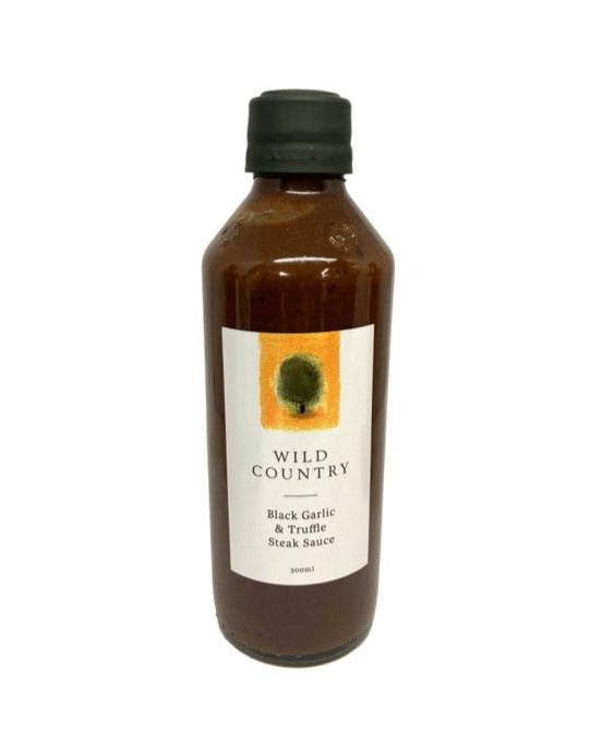 Wild Country - Black Garlic and Truffle Steak Sauce