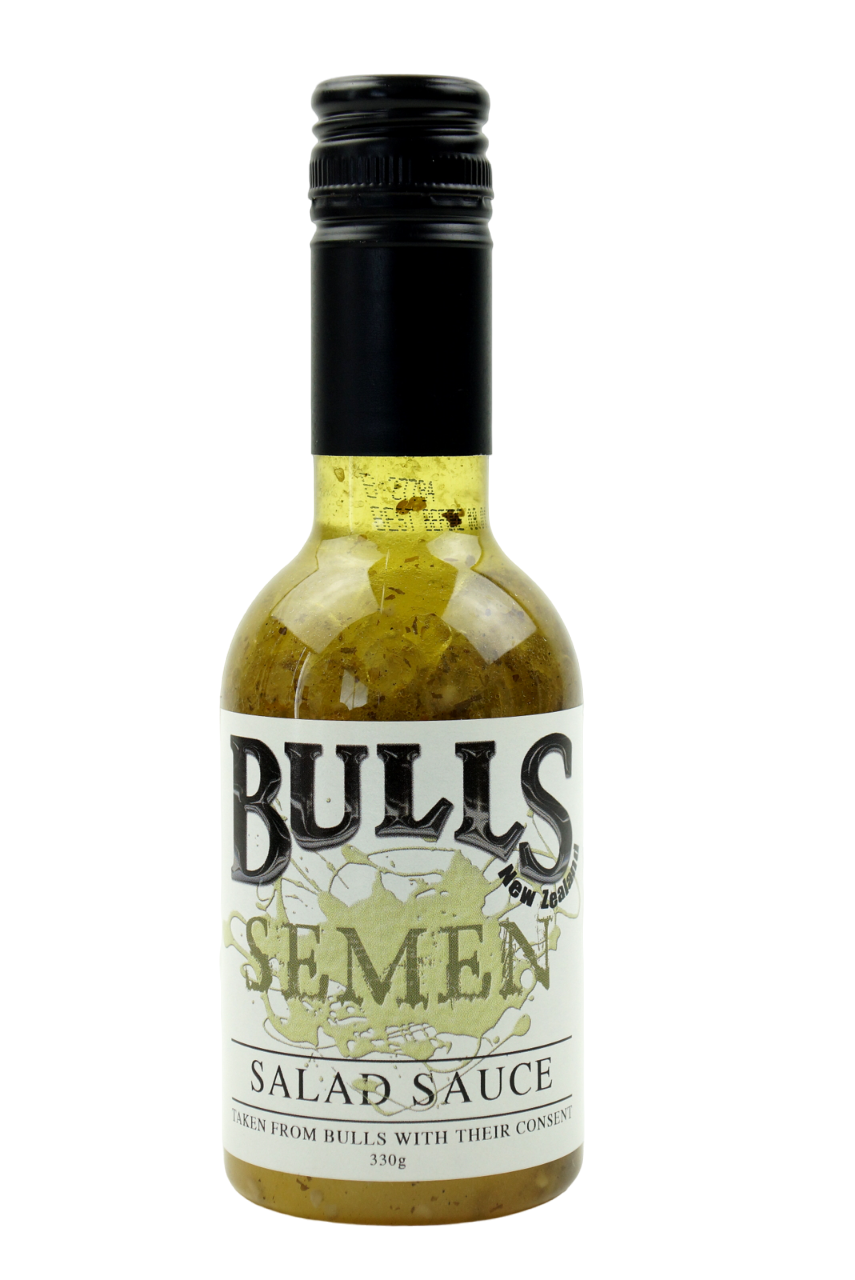 What a Load of Bull - Bulls Semen Salad Sauce