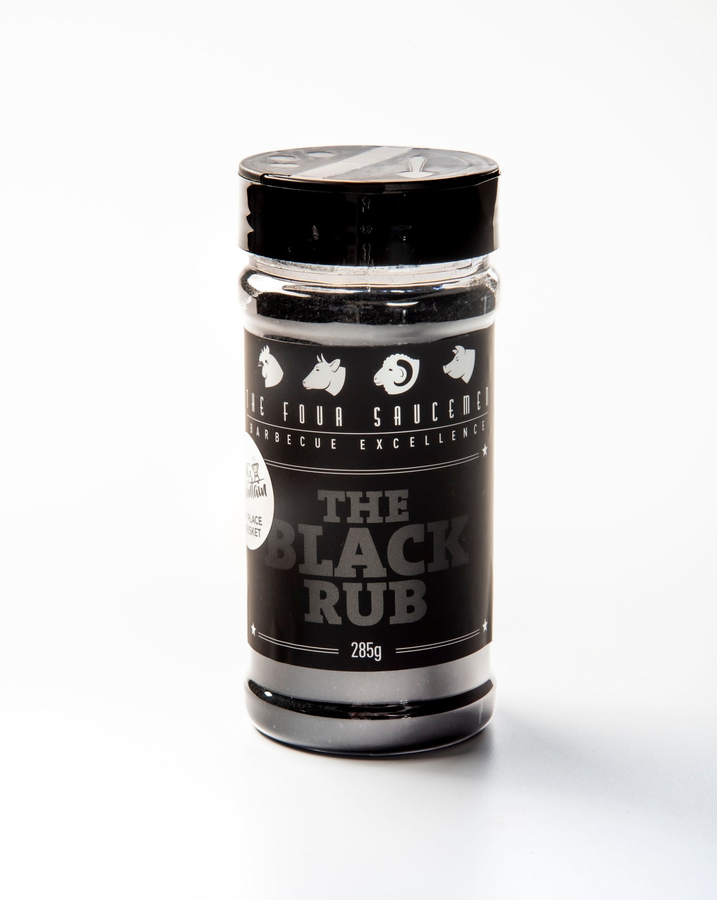 The Four Saucemen - The Black Rub 300g