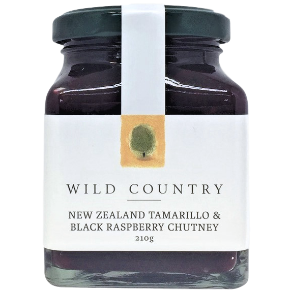 Wild Country - NZ Tamarillo and Black Raspberry Chutney