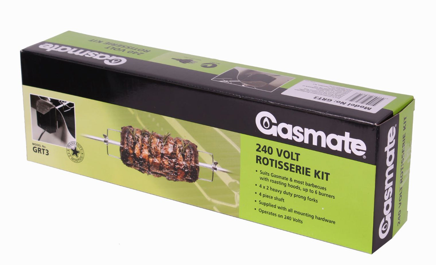 Gasmate BBQ Rotisserie Kit - 240V