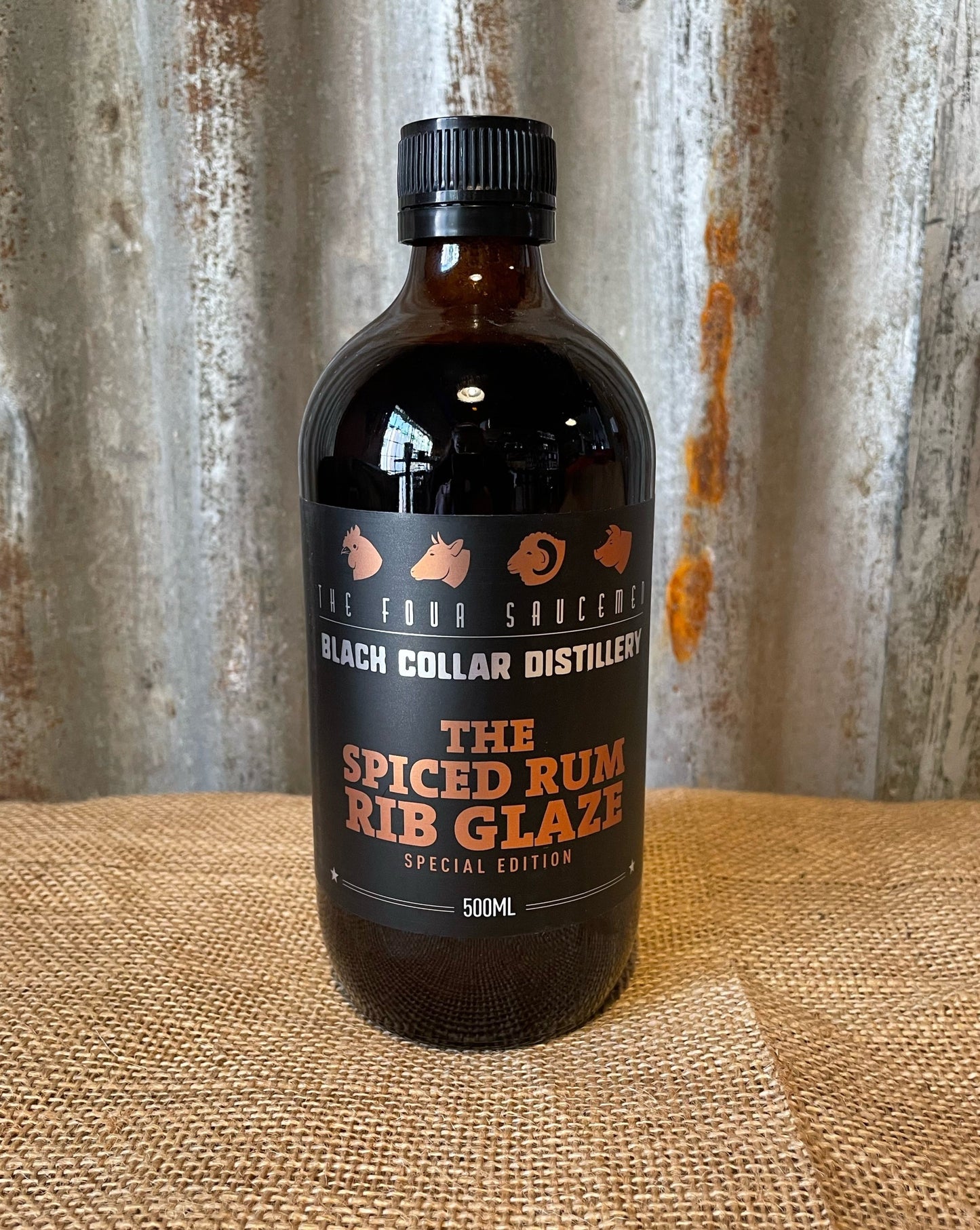 The Four Saucemen - The Spiced Rum Rib Glaze 500ml