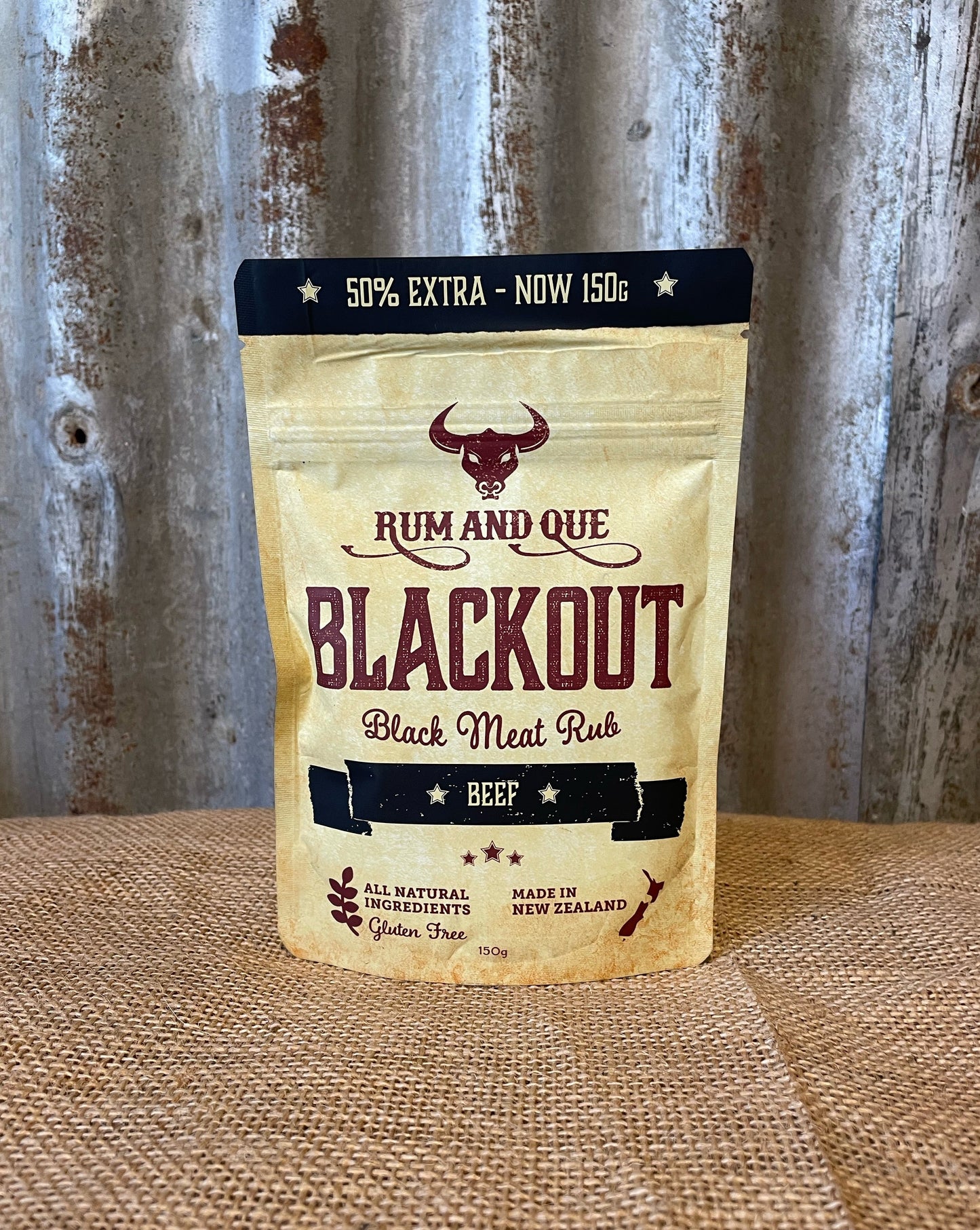 Rum and Que Blackout - Pouch 150g
