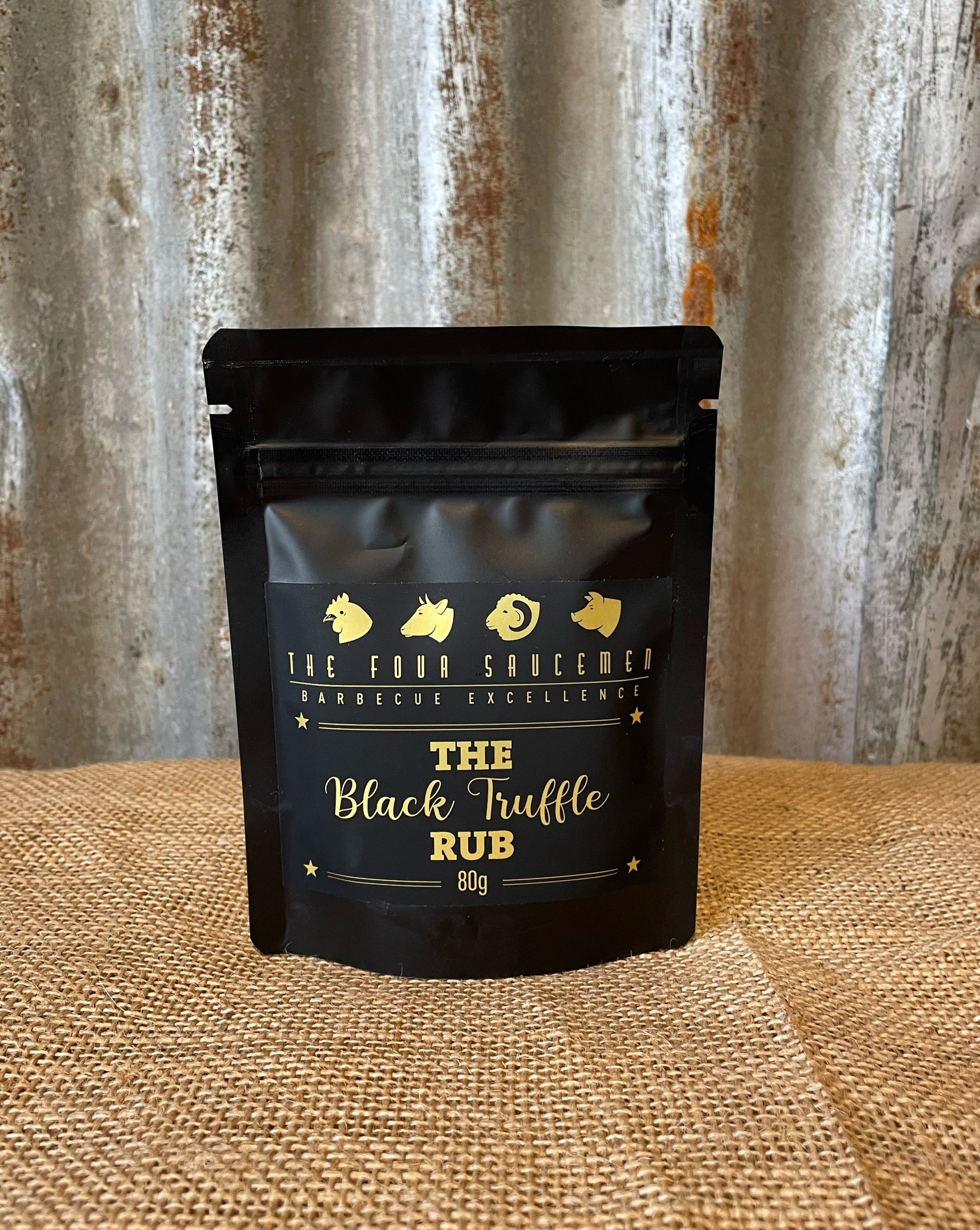 The Four Saucemen - The Black Truffle Rub 80g