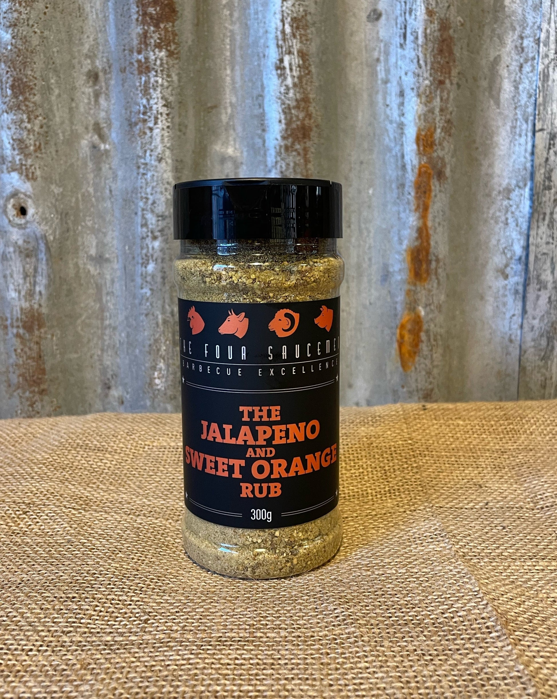 The Four Saucemen - The Jalapeno and Sweet Orange Rub 300g