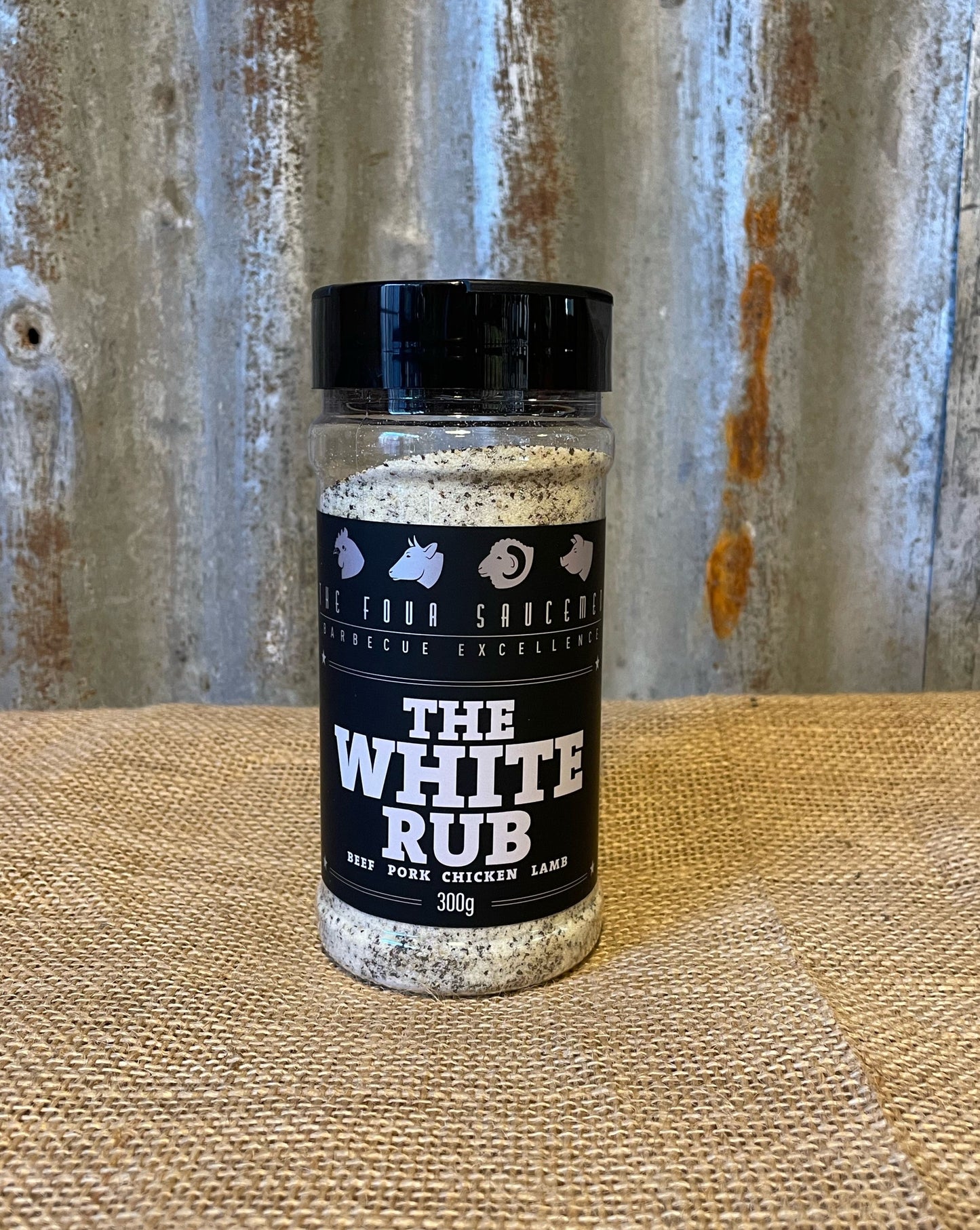 The Four Saucemen - The White Rub 300g