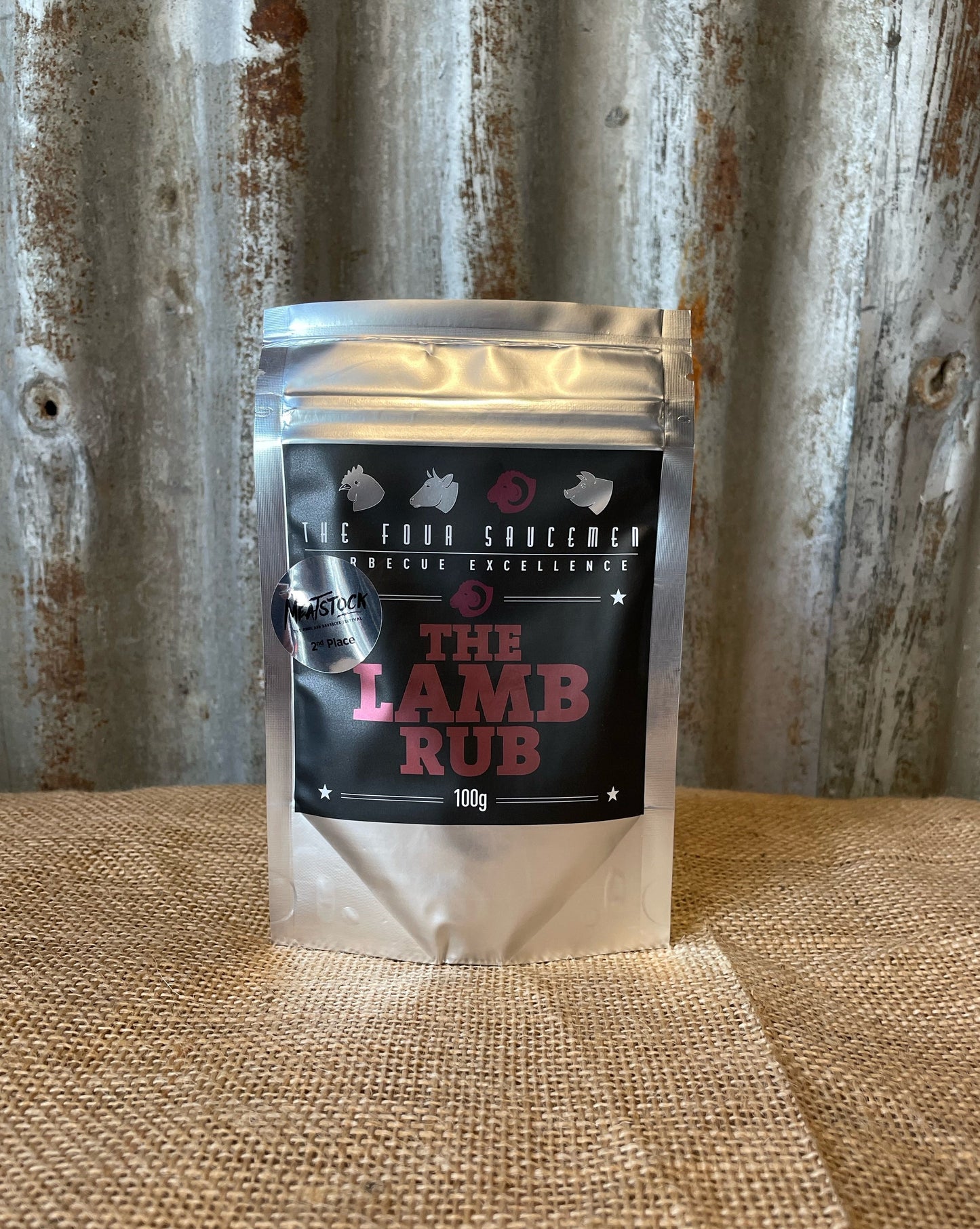 The Four Saucemen - The Lamb Rub 100g